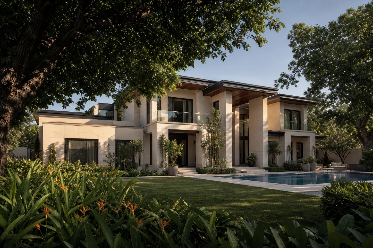 Editorial preview of gated estate home living in Maitama